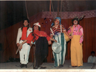 Tony Cachureos en el Circo Nacional de las Estrellas