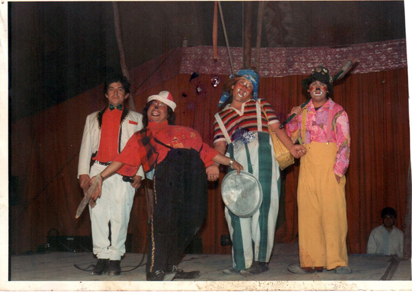 Tony Cachureos en el Circo Nacional de las Estrellas