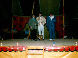 Tony Cachureo en el circo Timoteo