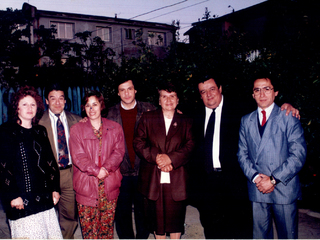 Celebración de pavimentación