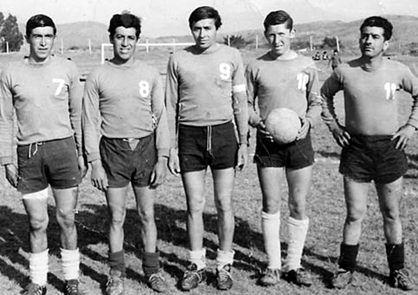 Futbolistas del Club Deportivo General Velásquez