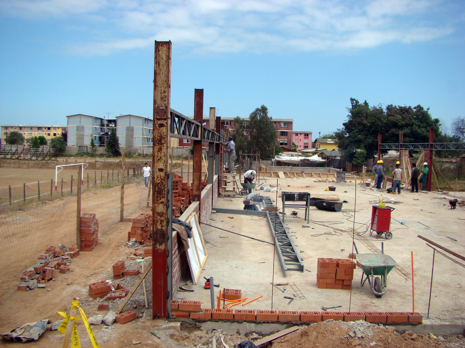 Construcción de sede General Velásquez Construcción de sede General Velásquez