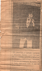 Nota en diario local El Proa