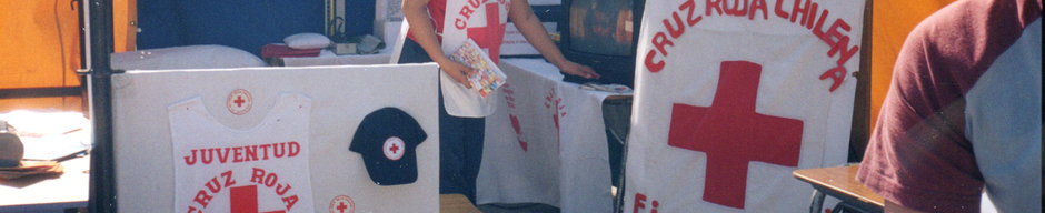 Juventud de la Cruz Roja en feria municipal