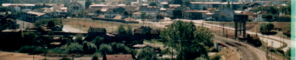 Vista entrada sur antigua estación de ferrocarriles