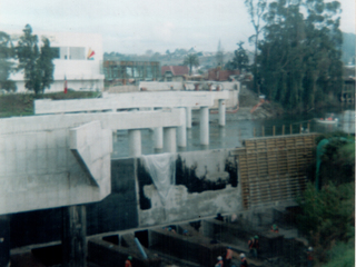 Construcción puente San Pedro nuevo