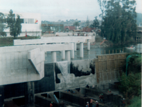 Construcción puente San Pedro nuevo