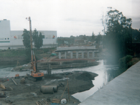 Construcción puente San Pedro nuevo