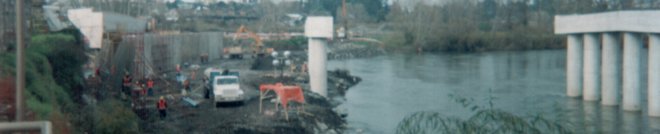 Construcción nuevo puente San Pedro