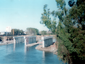 Construcción puente San Pedro