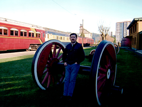 Roger en ruedas ferroviarias