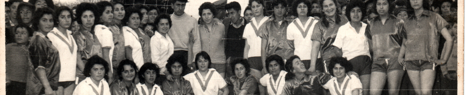 Primer equipo de fútbol femenino del liceo de niñas