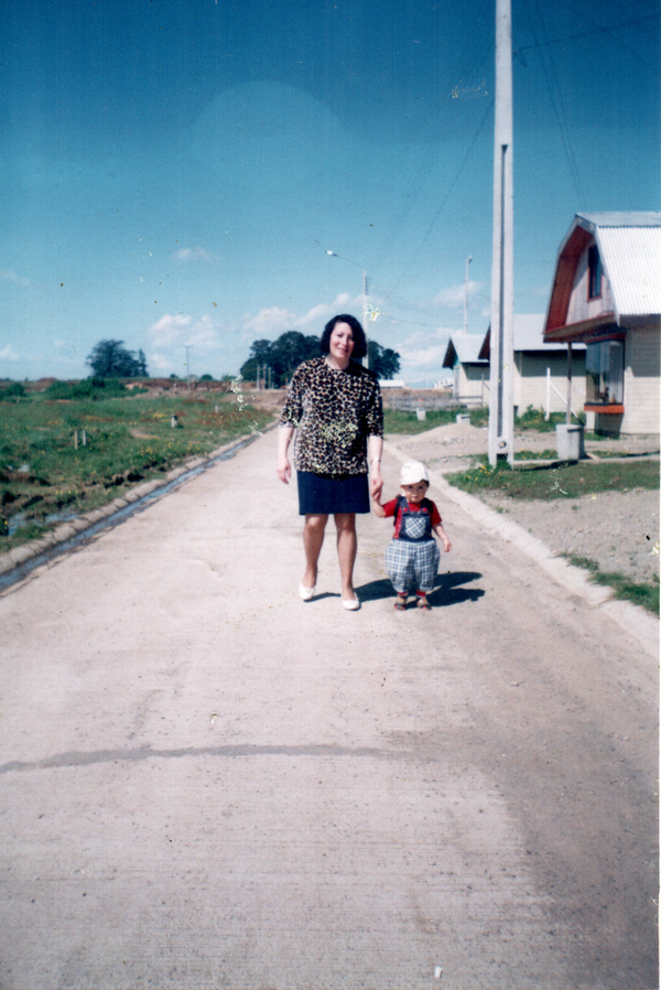 En Mirasur con mi hijo