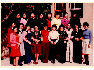 Cuerpo docente de la Escuela N° 135 de niñas de Limache