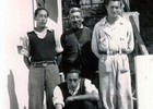 Foto de mi padre, tío, abuelo y padrino de mi hermana Marcela