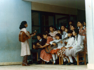 Acto escolar en septiembre