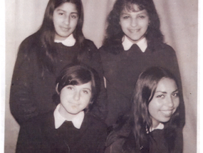 Alumnas de 4° medio