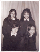 Alumnas de 4° medio