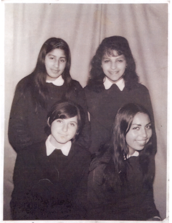 Alumnas de 4° medio