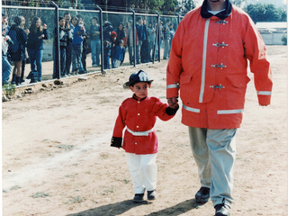 Un bombero de corazón