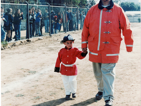 Un bombero de corazón