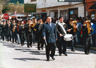 Samuel llevando la batuta