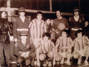 Campeonato de baby fútbol del equipo deportivo de la Banda Esmeralda