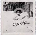 En la playa