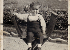 Mi hijo en plaza O´Higgins