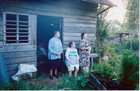 Mi madre junto a sus hermanas