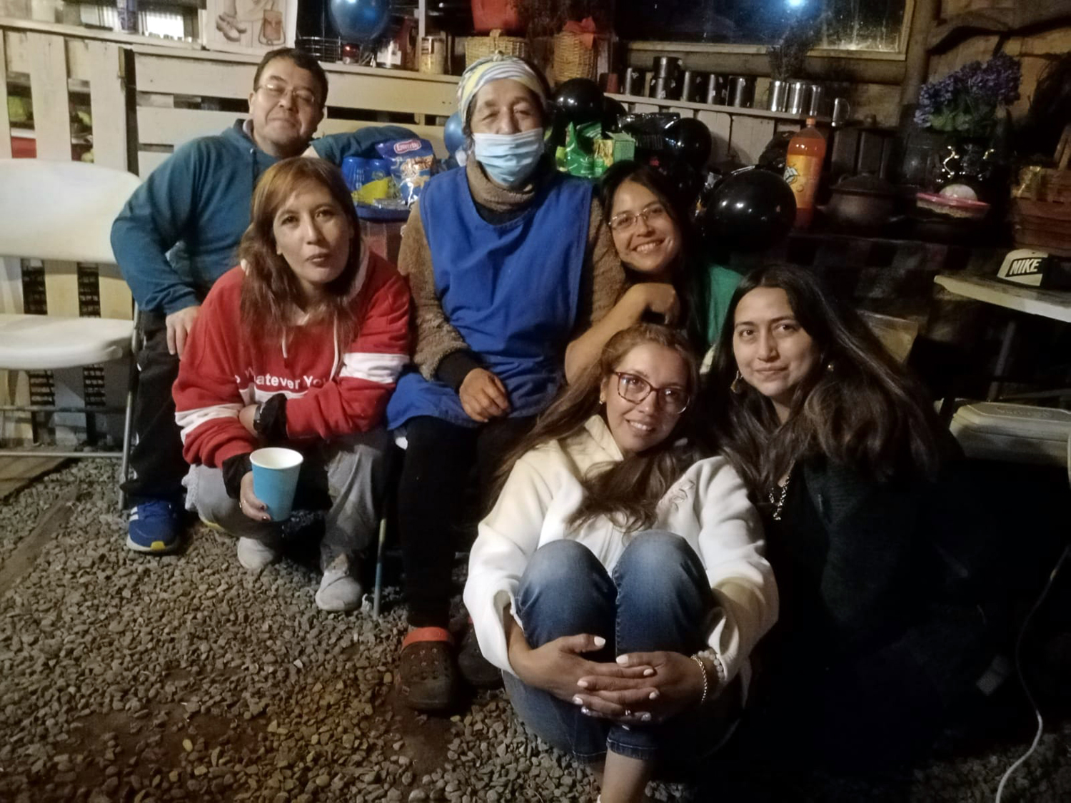 Con la familia Con la familia