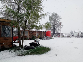 Nieve en el sur