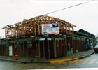 Construcción del supermercado La Familia