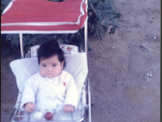Mi mamá de bebé