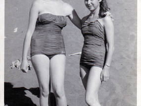 Amigas en la playa
