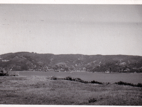 Vista de Corral desde el Fuerte Niebla