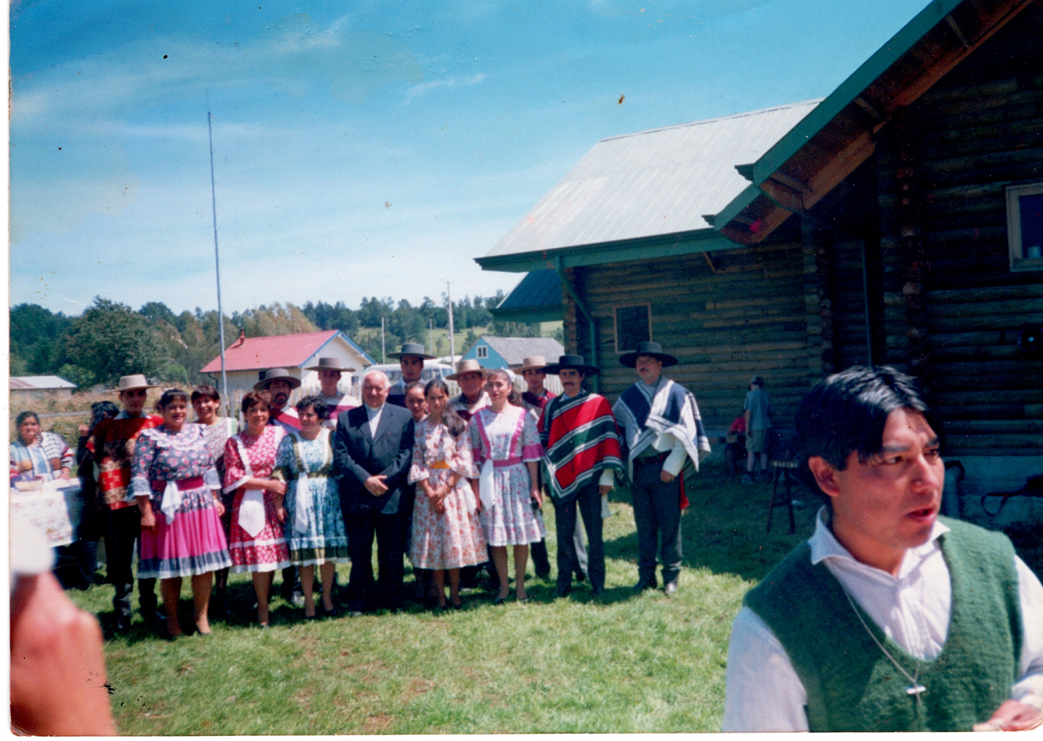 Durante la visita del Obispo Durante la visita del Obispo