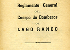 Estatutos y Reglamento General del Cuerpo de Bomberos de Lago Ranco