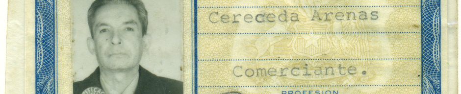 Cédula de Identidad de Luis Cereceda