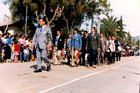 Desfile banda ex alumnos