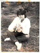 Tocando flauta