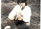 Tocando flauta