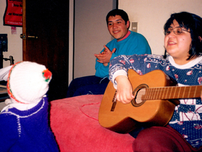 Cantando con mi hija
