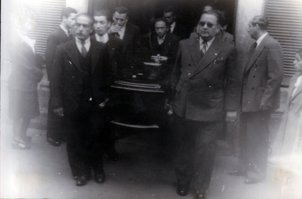 Funeral de mi bisabuelo Juan Saavedra Lara