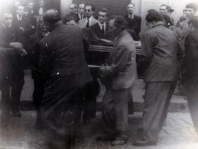 Funeral de mi bisabuelo Juan Saavedra Lara