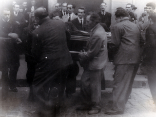 Funeral de mi bisabuelo Juan Saavedra Lara