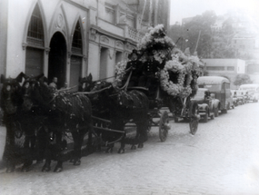 Funeral de mi bisabuelo Juan Saavedra Lara