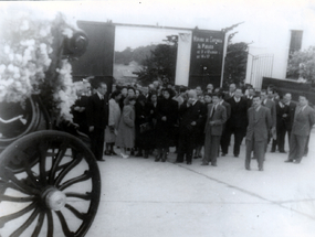 Funeral de mi bisabuelo Juan Saavedra Lara