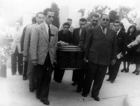 Funeral de mi bisabuelo Juan Saavedra Lara