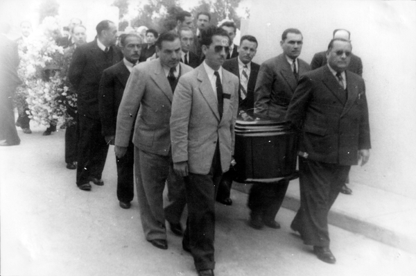 Funeral de mi bisabuelo Juan Saavedra Lara
